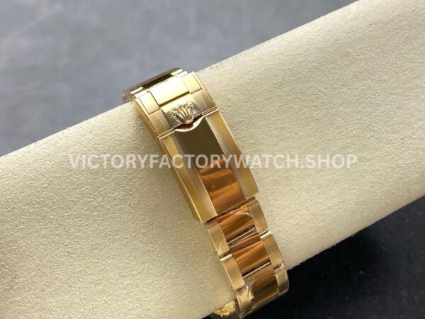 Clean Factory Rolex Daytona 126508-0003 40mm Full Yellow Gold Diamond Black Dial (1) Clean Factory Rolex Daytona 126508-0003 40mm Full Yellow Gold Diamond Black Dial