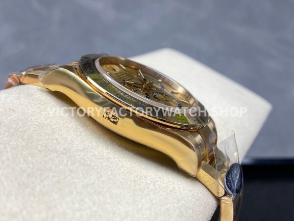 Clean Factory Rolex Daytona 126508-0005 40mm Full Yellow Gold, Gold Dial (6) Clean Factory Rolex Daytona 126508-0005 40mm Full Yellow Gold, Gold Dial