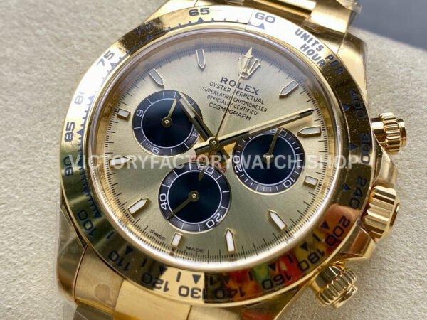Clean Factory Rolex Daytona 126508-0006 40mm Full Yellow Gold Champagne Dial (7) Clean Factory Rolex Daytona 126508-0006 40mm Full Yellow Gold Champagne Dial
