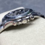 Clean Factory Rolex Daytona 126509-0002 40mm Full White Gold Diamond Black Dial