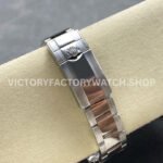 Clean Factory Rolex Daytona 126509-0002 40mm Full White Gold Diamond Black Dial