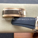 Clean Factory Rolex Daytona 126515LN-0002 40mm Rose Gold Oysterflex Black Dial (2) Clean Factory Rolex Daytona 126515LN-0002 40mm Rose Gold Oysterflex Black Dial