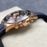 Clean Factory Rolex Daytona 126515LN-0002 40mm Rose Gold Oysterflex Black Dial (8) Clean Factory Rolex Daytona 126515LN-0002 40mm Rose Gold Oysterflex Black Dial