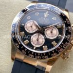 Clean Factory Rolex Daytona 126515LN-0004 40mm Rose Gold Oysterflex Diamond Black Dial (4) Clean Factory Rolex Daytona 126515LN-0004 40mm Rose Gold Oysterflex Diamond Black Dial