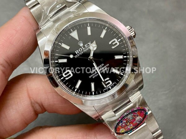 Clean Factory Rolex Explorer 124270 36mm Full 904L Black Dial