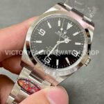Clean Factory Rolex Explorer 124270 36mm Full 904L Black Dial