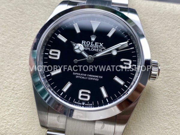 Clean Factory Rolex Explorer 224270 40mm Full 904L Black Dial