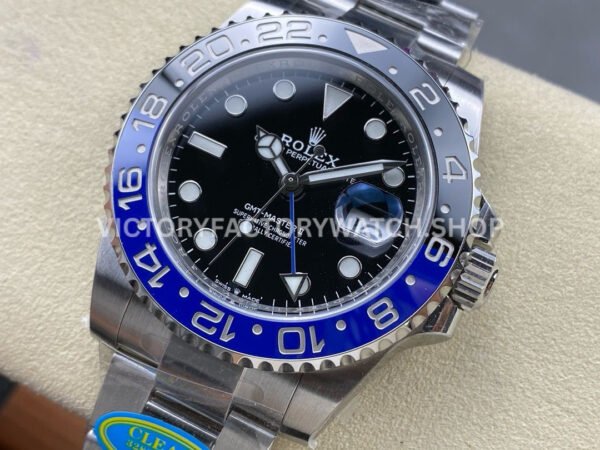 Clean Factory Rolex GMT-Master II 126710BLNR-0003 40mm Full 904L Black Dial
