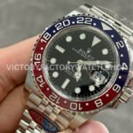 Clean Factory Rolex GMT-Master II 126710BLRO-0001 40mm Full 904L Black Dial Jubilee