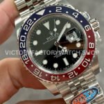 Clean Factory Rolex GMT-Master II 126710BLRO-0001 40mm Full 904L Black Dial Jubilee
