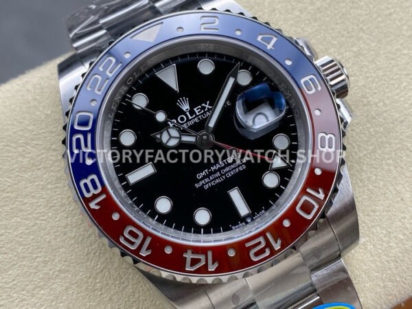 Clean Factory Rolex GMT-Master II 126710BLRO-0002 40mm Full 904L Black Dial