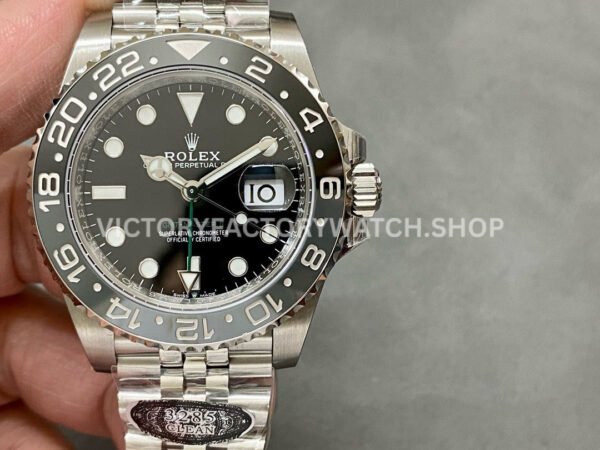 Rolex GMT Master II Jubilee grey black bezel 40mm Clean Factory
