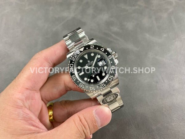 Clean Factory Rolex GMT-Master II 126710GRNR-0004 40mm Full 904L Black Dial