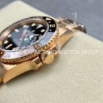 Clean Factory Rolex GMT-Master II 126715CHNR-0001 40mm Full Rose Gold Black Dial