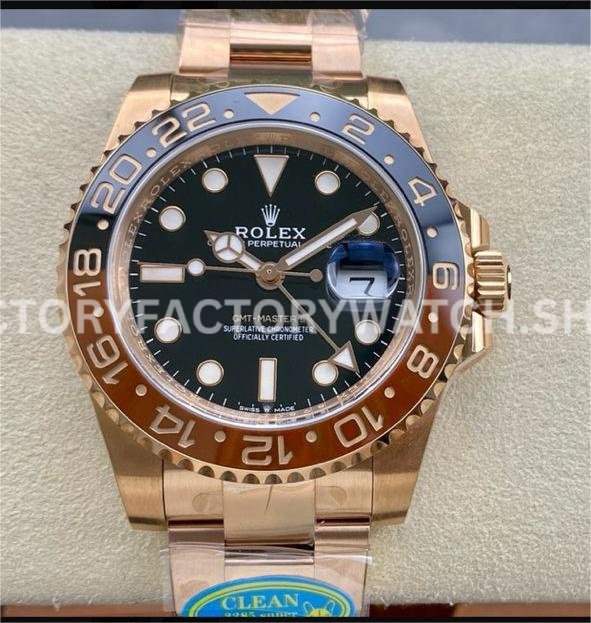 Clean Factory Rolex GMT-Master II 126715CHNR-0001 Super Clone