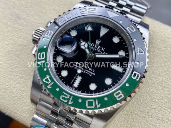 Clean Factory Rolex GMT-Master II 126720VTNR-0002 40mm Full 904L Black Dial Jubilee