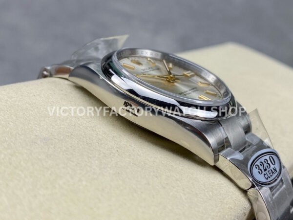 Clean Factory Rolex Oyster Perpetual 124300-0001 41mm Full 904L Silver Dial