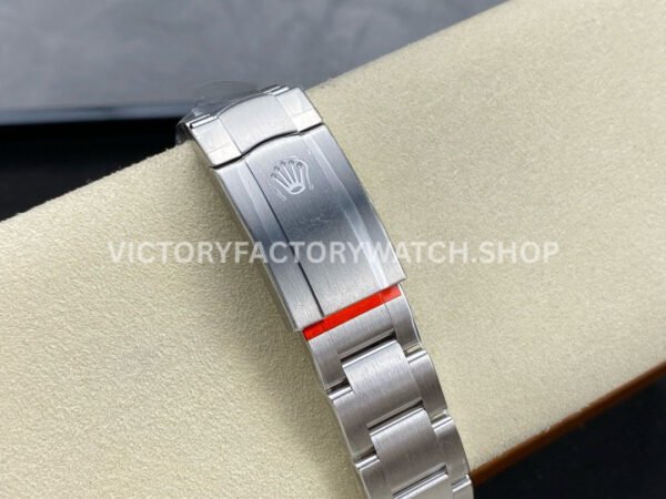 Clean Factory Rolex Oyster Perpetual 124300-0001 41mm Full 904L Silver Dial