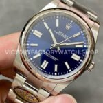 Clean Factory Rolex Oyster Perpetual 124300-0003 41mm Full 904L Blue Dial