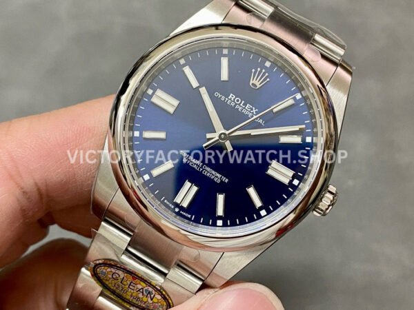 Clean Factory Rolex Oyster Perpetual 124300-0003 41mm Full 904L Blue Dial