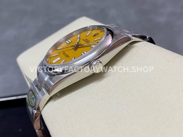 Clean Factory Rolex Oyster Perpetual 124300-0004 41mm Full 904L Yellow Dial (6) Clean Factory Rolex Oyster Perpetual 124300-0004 41mm Full 904L Yellow Dial