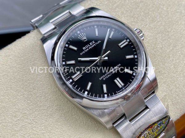 Clean Factory Rolex Oyster Perpetual 126000-0002 36mm Full 904L Black