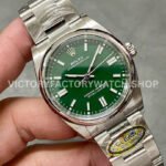 Clean Factory Rolex Oyster Perpetual 126000-0005 36mm Full 904L Green Dial (7) Clean Factory Rolex Oyster Perpetual 126000-0005 36mm Full 904L Green Dial