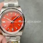 Clean Factory Rolex Oyster Perpetual 126000-0007 36mm Full 904L Red Dial (9) 126000 oyster perpetual red dial clean replica watch