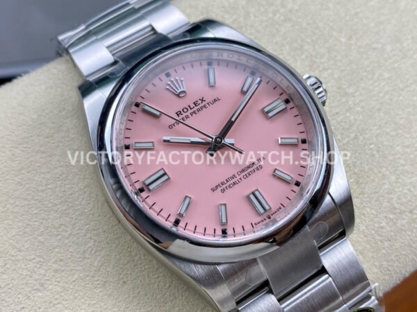 Clean Factory Rolex Oyster Perpetual 126000-0008 36mm Full 904L Pink Dial (2) Clean Factory Rolex Oyster Perpetual 126000-0008 36mm Full 904L Pink Dial