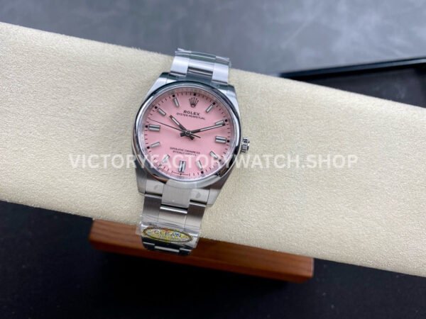 Clean Factory Rolex Oyster Perpetual 126000-0008 36mm Full 904L Pink Dial (3) Clean Factory Rolex Oyster Perpetual 126000-0008 36mm Full 904L Pink Dial