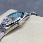 Clean Factory Rolex Oyster Perpetual 126000-0009 36mm Full 904L Bubbles Fringed Blue Dial (7) Clean Factory Rolex Oyster Perpetual 126000-0009 36mm Full 904L Bubbles Fringed Blue Dial