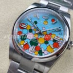 Clean Factory Rolex Oyster Perpetual 126000-0009 36mm Full 904L Bubbles Fringed Blue Dial (9) Clean Factory Rolex Oyster Perpetual 126000-0009 36mm Full 904L Bubbles Fringed Blue Dial