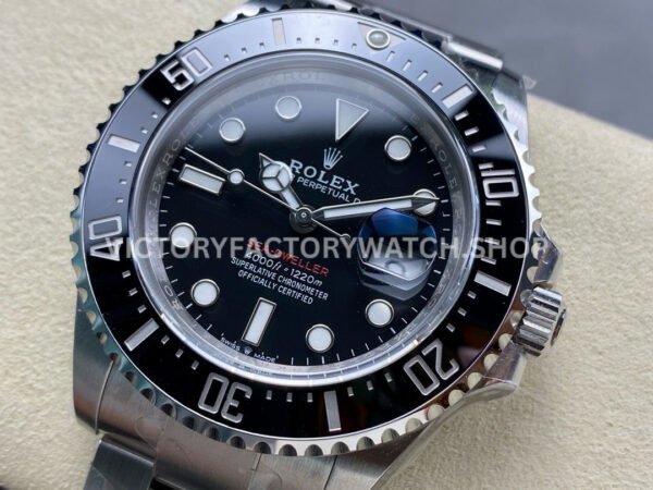Clean Factory Rolex Sea-Dweller 126600 43mm Full 904L Black Dial
