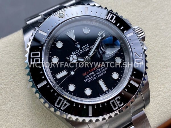 Clean Factory Rolex Sea-Dweller 126600 43mm Full 904L Black Dial
