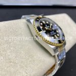 Clean Factory Rolex Submariner 116613LN 40mm Half Yellow Gold Black Dial