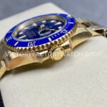Clean Factory Rolex Submariner 116618LB 40mm Full Yellow Gold Blue Dial