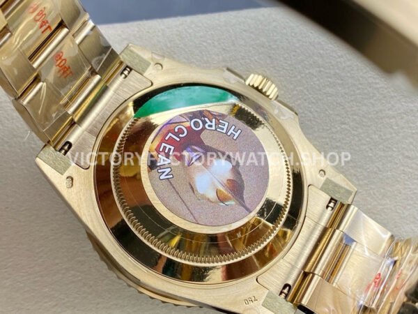 Clean Factory Rolex Submariner 116618LB 40mm Full Yellow Gold Blue Dial