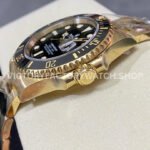Clean Factory Rolex Submariner 116618LN 40mm Full Yellow Gold Black Dial