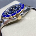Clean Factory Rolex Submariner 126613LB 41mm Half Yellow Gold Blue Dial