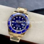 Clean Factory Rolex Submariner 126618LB-0002 41mm Full Yellow Gold Blue Dial