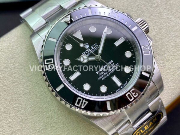 Clean Factory Rolex Submariner No Date 124060-0001 41mm Full 904L Black Dial