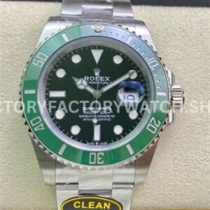 Clean Factory Rolex Submariner Starbucks 126610LV 41mm Full 904L Black Dia Replica