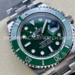 Clean Factory Rolex Submeriner Hulk 116610LV 40mm Full 904L Green Dial (6) Clean Factory Rolex Submeriner Hulk 116610LV 40mm Full 904L Green Dial