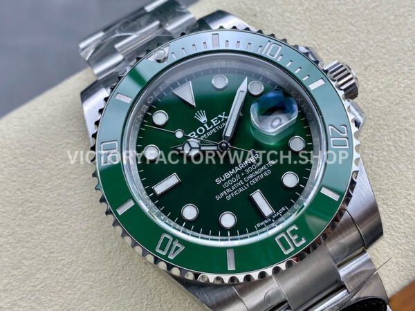 Clean Factory Rolex Submeriner Hulk 116610LV 40mm Full 904L Green Dial (6) Clean Factory Rolex Submeriner Hulk 116610LV 40mm Full 904L Green Dial
