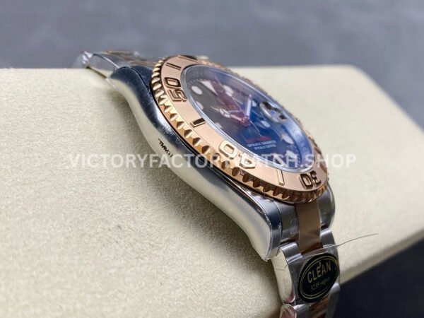 Clean Factory Rolex Yacht-Master 126621-0001 40mm Half Rose Gold Brown Dial (5) Clean Factory Rolex Yacht-Master 126621-0001 40mm Half Rose Gold Brown Dial