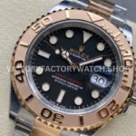 Clean Factory Rolex Yacht-Master 126621-0002 40mm Half Rose Gold Black Dial (1) Clean Factory Rolex Yacht-Master 126621-0002 40mm Half Rose Gold Black Dial