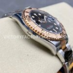 Clean Factory Rolex Yacht-Master 126621-0002 40mm Half Rose Gold Black Dial (3) Clean Factory Rolex Yacht-Master 126621-0002 40mm Half Rose Gold Black Dial