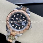 Clean Factory Rolex Yacht-Master 126621-0002 40mm Half Rose Gold Black Dial (5) Clean Factory Rolex Yacht-Master 126621-0002 40mm Half Rose Gold Black Dial