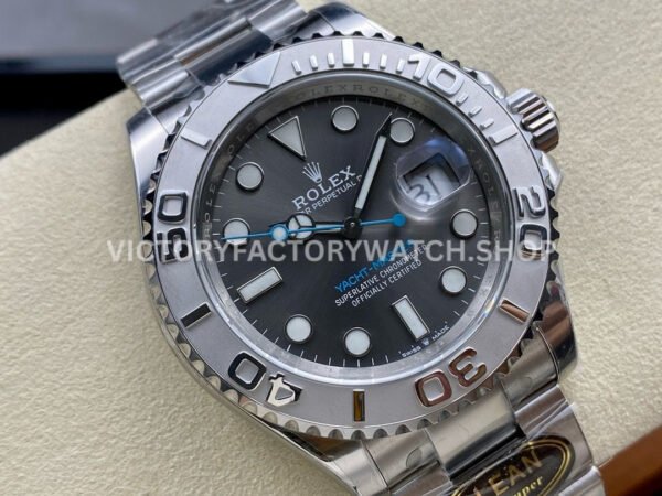 Clean Factory Rolex Yacht-Master 126622-0001 40mm Platinum Bezel Grey Dial (7) Clean Factory Rolex Yacht-Master 126622-0001 40mm Platinum Bezel Grey Dial