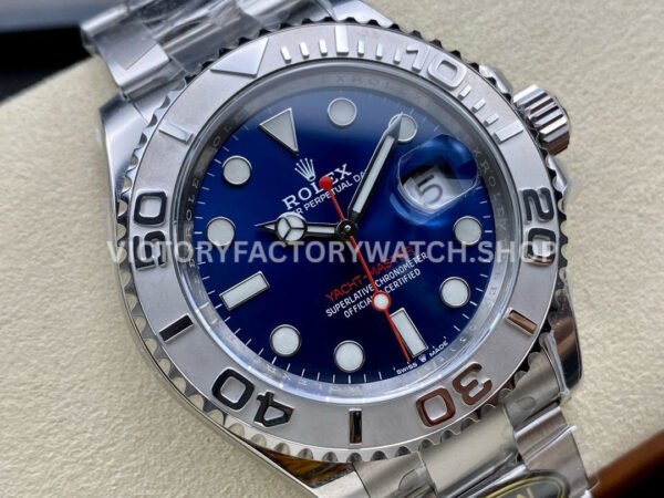 Clean Factory Rolex Yacht-Master 126622-0002 40mm Platinum Bezel Blue Dial